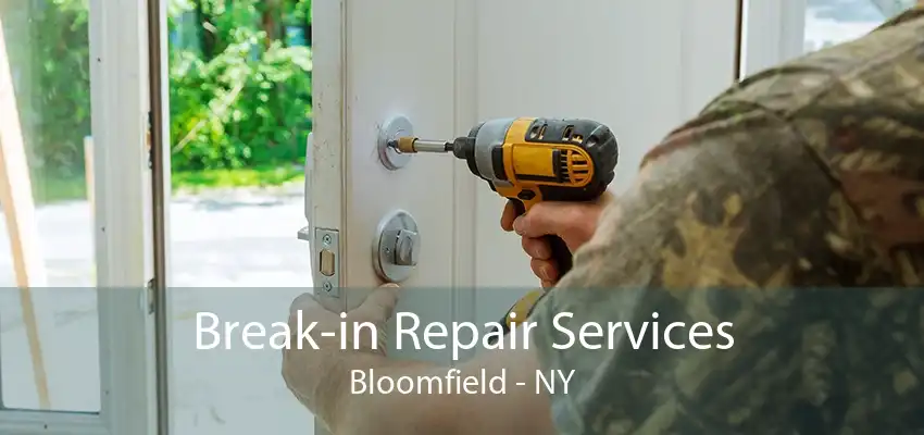 Break-in Repair Services Bloomfield - NY