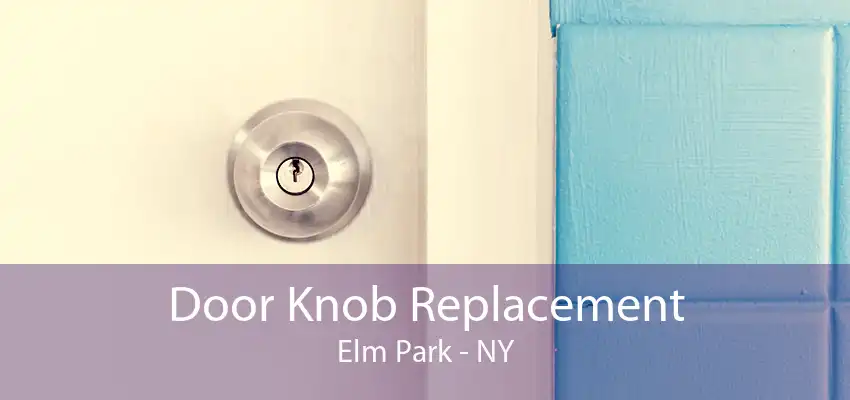 Door Knob Replacement Elm Park - NY