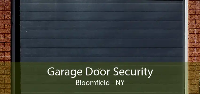 Garage Door Security Bloomfield - NY