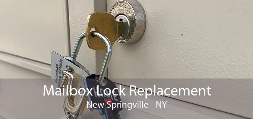 Mailbox Lock Replacement New Springville - NY