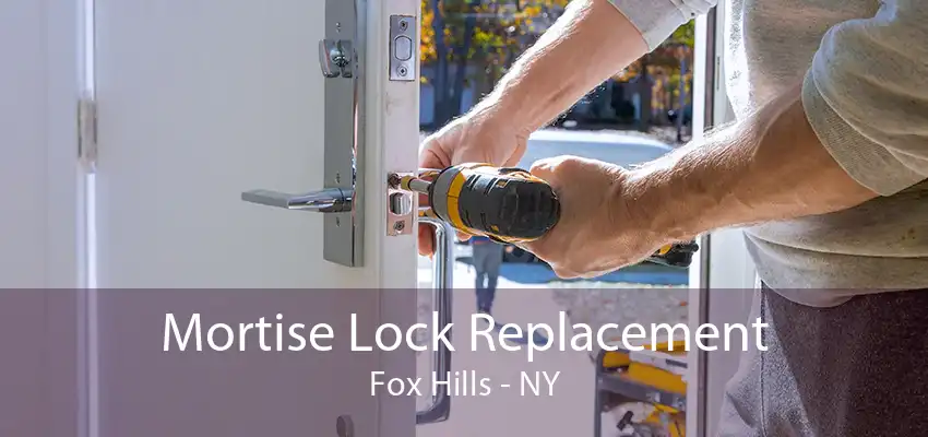 Mortise Lock Replacement Fox Hills - NY