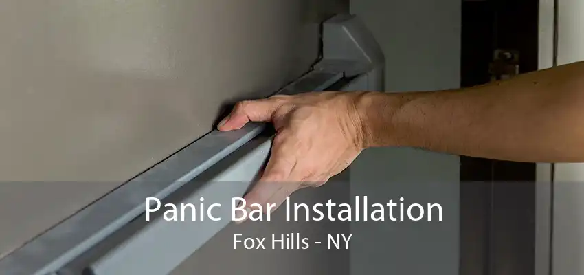 Panic Bar Installation Fox Hills - NY