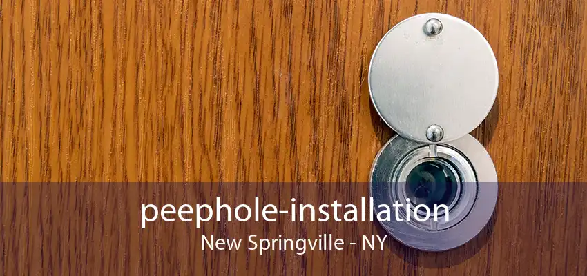 peephole-installation New Springville - NY