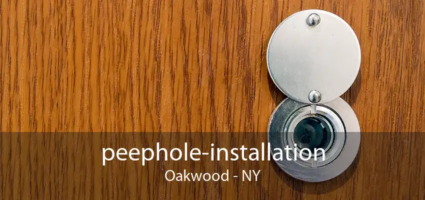 peephole-installation Oakwood - NY