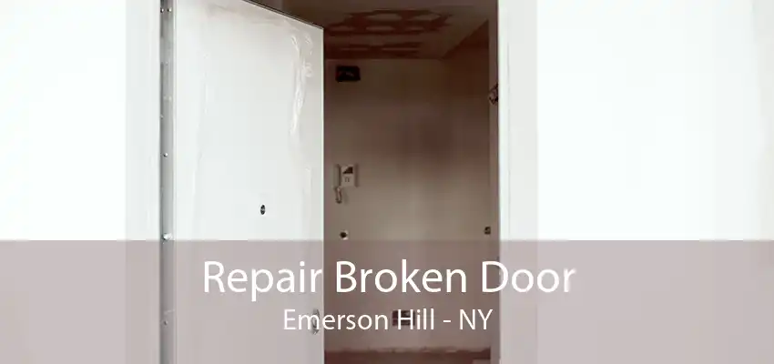 Repair Broken Door Emerson Hill - NY