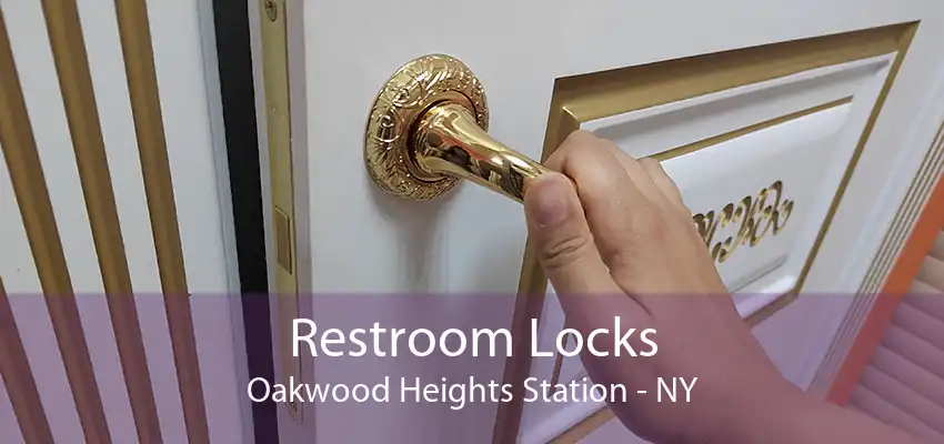 Restroom Locks Oakwood Heights Station - NY