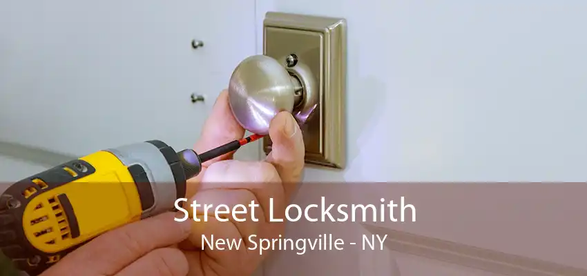 Street Locksmith New Springville - NY